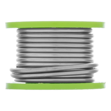 Припой с канифолью, D 2 мм, 50 г, POS61, на пластмассовой катушке Сибртех