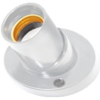 Ecola патрон накладной наклонный E27 Белый AB7SNWEAY (20!)