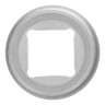 Головка торцевая, 20 мм, шестигранная, CrV, под квадрат 1/2, хромированная Matrix