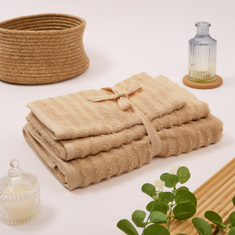 PROVANCE Монблан Комплект полотенец махровых, 30х50, 50х90, 70х130см, 100% хлопок, 450гр/м, 3 цвета