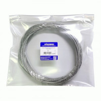 Трос стальной оцинк 3 мм (15 метров) НАКРЕПКО 218003