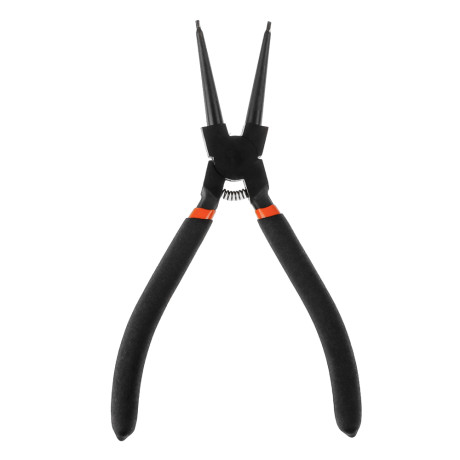 ЕРМАК Съемник внутренних стопорных колец на сжим, прямые губки,175 мм, сталь 45