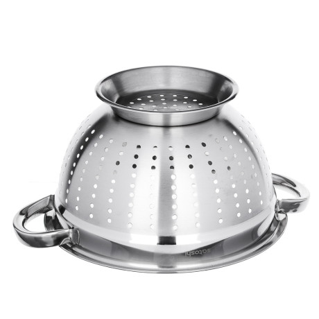 SATOSHI Дуршлаг на ножке, 24см, нерж.сталь