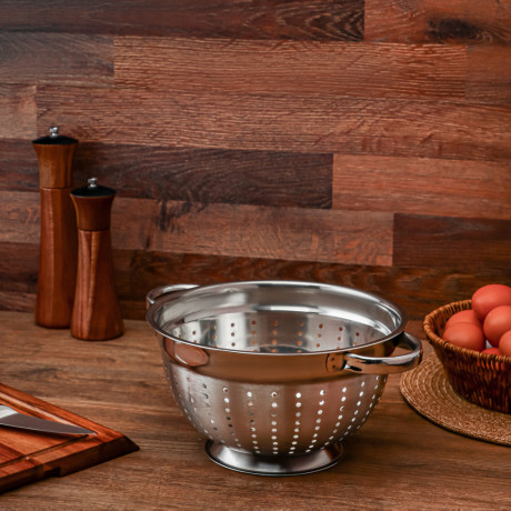 SATOSHI Дуршлаг на ножке, 24см, нерж.сталь