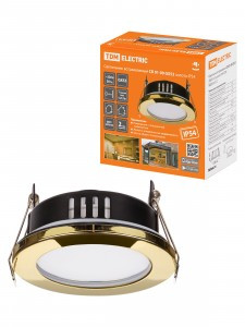 TDM GX53 св-к встр. СВ 01-09 золото 60x98 IP54 SQ0359-0112