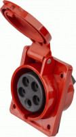 Navigator розетка силовая CEE (разъем) NCA-SR415-16-380 стационарная скрытая 16А 3P+N+PE IP44, 14314