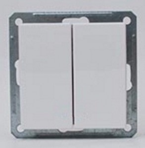 Systeme Electric W59 мех. выкл. (перекл. проход.) СУ 2 кл. 10А бел. (пл.осн.) ВС610-256-1-86 (10!)