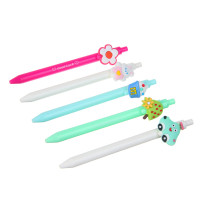 Ручка шариковая автоматическая синяя, &quot;Забавное настроение&quot;, 5 дизайнов