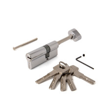 Личина Avers ZM-75(30S/45)-S/65-C11-CR (хром) перфоключ с Вертушкой (материал ЦАМ)  \10 (100)