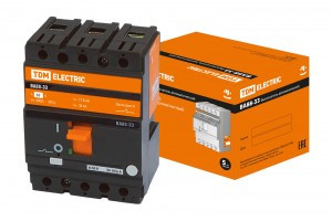TDM ВА88-33 3Р  63А автомат. выкл. 35кА Iном 160А тепловой и ЭМ расцепитель Iотс.10Iн SQ0707-0030