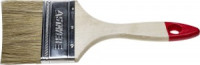 Кисть плоская STAYER &quot;UNIVERSAL-STANDARD&quot;, светлая натуральная щетина, деревянн ручка, 75мм (12!!!)