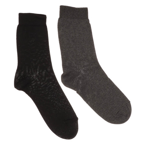 Набор носков 4 пары, GALANTE, р. 25, 70% хлопок, 29% полиамид, 1% эластан, черные