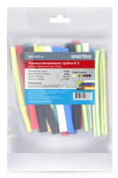 Smartbuy Термоусаживаемая трубка ТУТ 6/3 набор (7 цветов по 3 шт, 10 см) 10! по удаленке (SBE-HST-6)