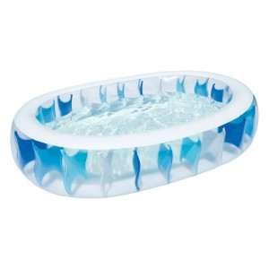 Бассейн надувной Bestway 54066, 229*152*51см, 542л, семейный  овальный 3818