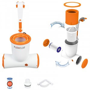 Фильтр-насос подвесной с мусороуловителем 3974 л/час Bestway 58469