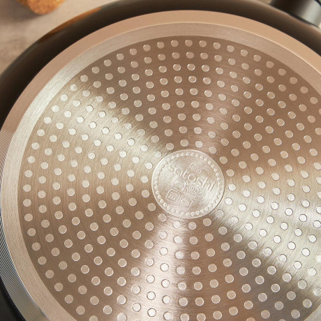 SATOSHI Графит Сковорода d28см, антипригарное покрытие, индукция