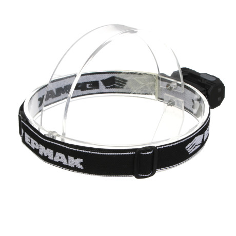 Фонарь налобный тм ЕРМАК,сенсорный,крепление,XPE LED+3LED,9 режимов,500мАч,64х45х34 мм,красный свет