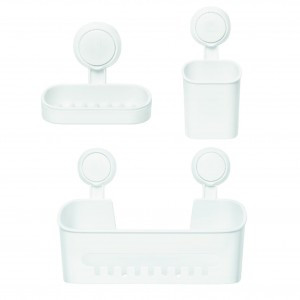 Набор аксессуаров д/ванной Нодрил 3 предм(корзина/мыльница/стакан д/зубных щеток) 75971 Master House