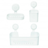 Набор аксессуаров д/ванной Нодрил 3 предм(корзина/мыльница/стакан д/зубных щеток) 75971 Master House