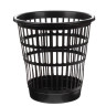 Корзина для мусора и бумаг 8,5л, сетчатая, полипропилен, 25х26х26см, 2 цвета