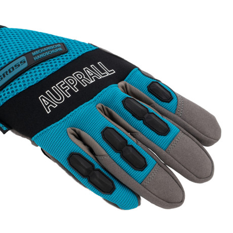 Перчатки универсальные комбинированные, с защитными накладками, STYLISH, размер XL (10) Gross