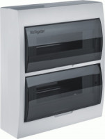 Navigator бокс (корпус) пластик ЩРН-П-24 мод. навесной IP41 NSS-DBW-24-WH 93799