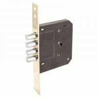 АЛЛЮР 189-4 крест.ключ Замок врезной б/руч (30)