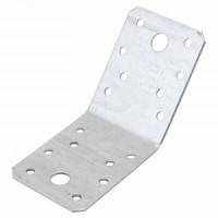 Уголок Кунгур крепежный 135*70*70*55*2.0 усил. цинк (ГОЦ) (100,10)