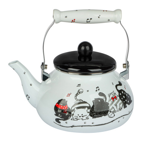 VETTA Хвостатые друзья Чайник эмалированный 2,5л, индукция