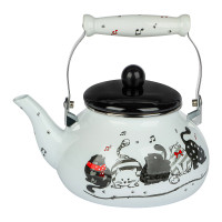 VETTA Хвостатые друзья Чайник эмалированный 2,5л, индукция