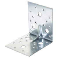 Уголок крепежный усиленный 105*105*90*2мм (цена за шт) НАКРЕПКО 012205