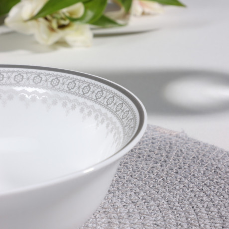 MILLIMI Минта Салатник, опаловое стекло, 16.5см