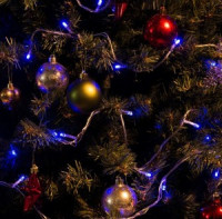 Гирлянда-нить ULD-S1000-100/DTA 100LED синий 10м., 8реж., прозр.провод IP20 Uniel