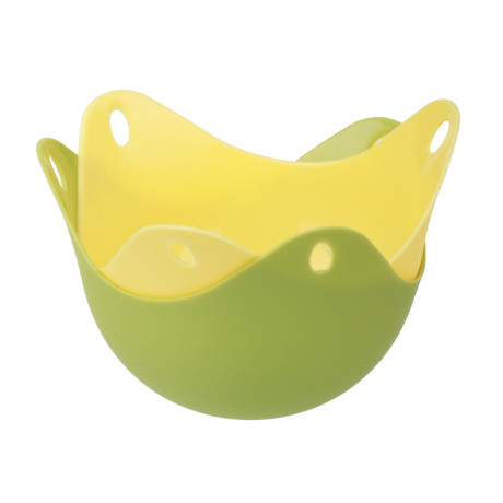 VETTA Набор форм для яиц пашот 2шт 9х6см, силикон, 2 цвета