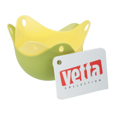 VETTA Набор форм для яиц пашот 2шт 9х6см, силикон, 2 цвета