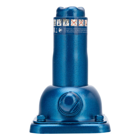 Домкрат механический бутылочный, 2 т, h подъема 210 - 390 мм, 2 части (домкрат, ручка) Stels