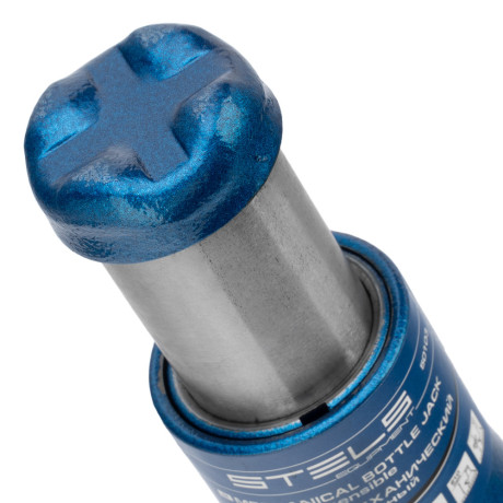 Домкрат механический бутылочный, 2 т, h подъема 210 - 390 мм, 2 части (домкрат, ручка) Stels