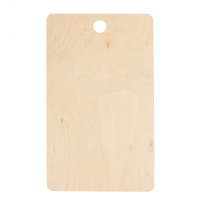 Доска разделочная 25x15x0,3см, фанера