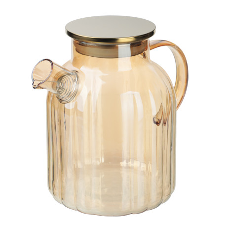 SATOSHI Кантри Чайник заварочный 1,8л, стекло, нерж.сталь