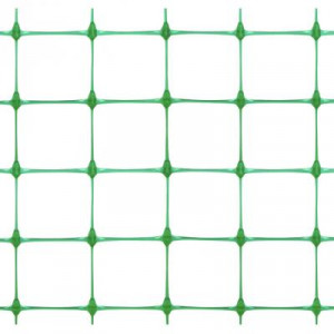Садовая решетка КИНЗА яч. 30х25мм 1х10 м зеленый пластик