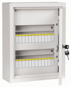 IEK TITAN 3 щит (корпус) метал. ЩРн-24 (395х310х120) навесной, белый IP31 MKM13-N-24-31-Z