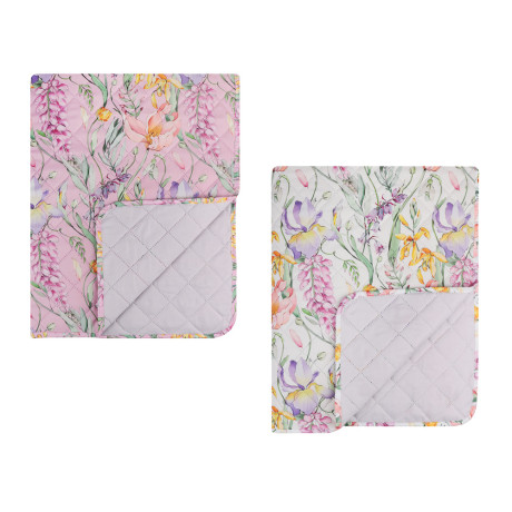 PROVANCE Ботаника Покрывало стеганое принтованное 200х220см, 100% полиэстер, 2 дизайна