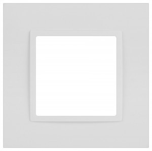 ЭРА Elegance рамка Classic СУ 1 мест. белый матовый 14-5011-01М 65822