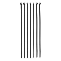 Хомуты, 200 x 3.6 мм, пластиковые, черные, 100 шт Сибртех