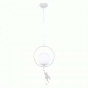 EVOLUCE св-к подвесной 60W E27 250x250x1200 Белый/Белый IP20 SLE115113-01