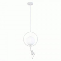 EVOLUCE св-к подвесной 60W E27 250x250x1200 Белый/Белый IP20 SLE115113-01