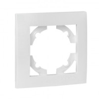 EKF Валенсия Рамка 1 мест. жемчуг Al/Cu (корпус PC) EWM-G-301-50