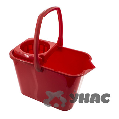 Ведро с отжимом 10л "Мультипласт"(9)