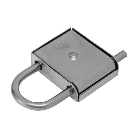 Замок навесной-контрольный, цинк, (Металлист)