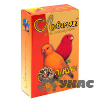 Любимчик Корм (зерносмесь) для канареек 400 г Стандарт Здоровье и активность 0153 х14